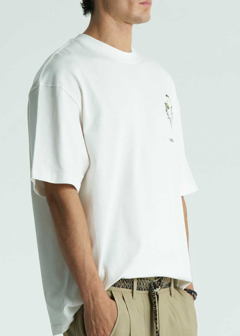 Oversized T-Shirt Heart Atlas – Λευκό – 3