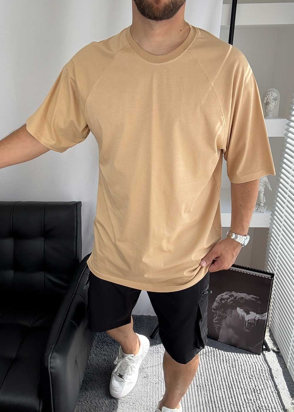 Basic T-Shirt Edition – Μπεζ – 4