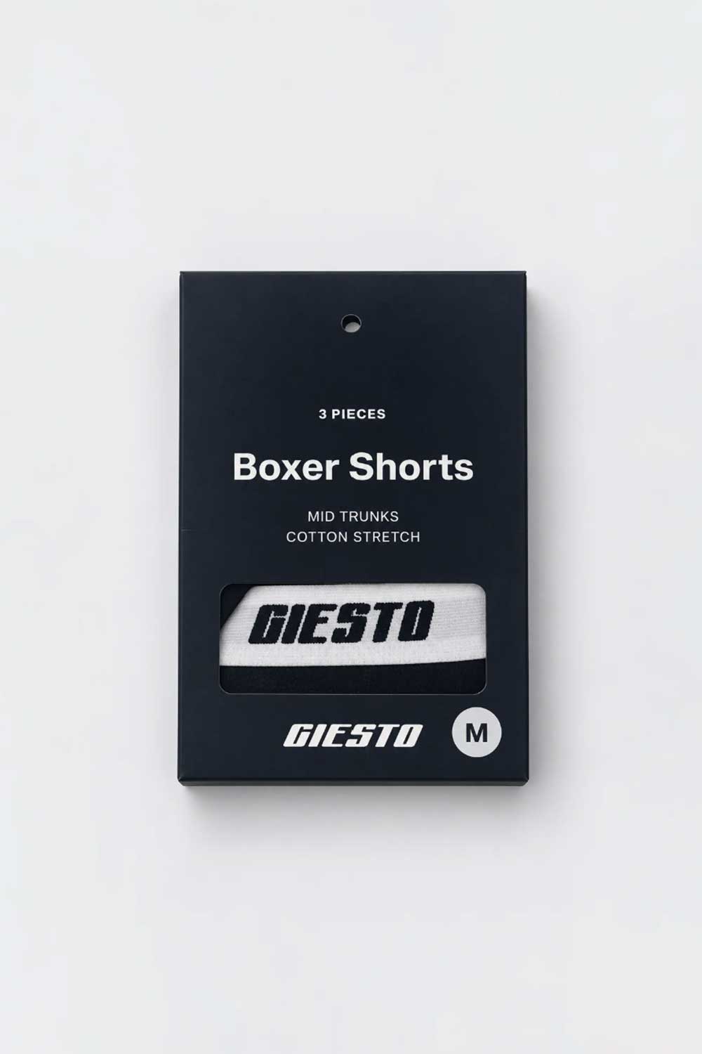 Ανδρικά Boxer Shorts 3 Τεμαχίων Cotton Stretch – Μαύρο