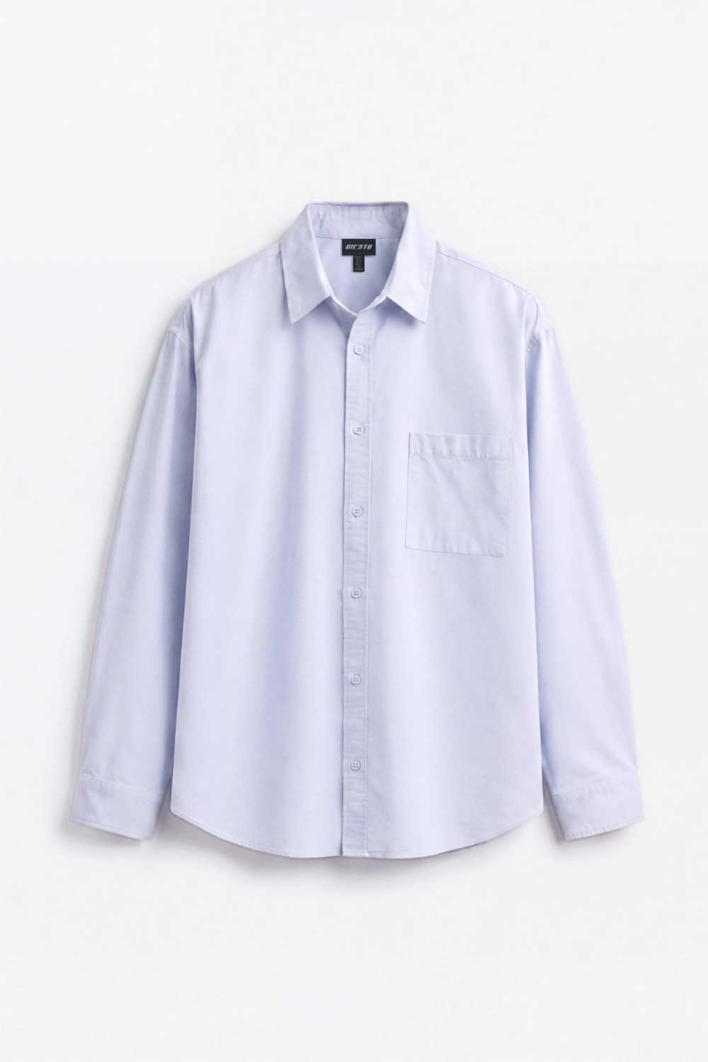 Ανδρικό Πουκάμισο Oxford Oversized 100% Βαμβακερό – Γαλάζιο
