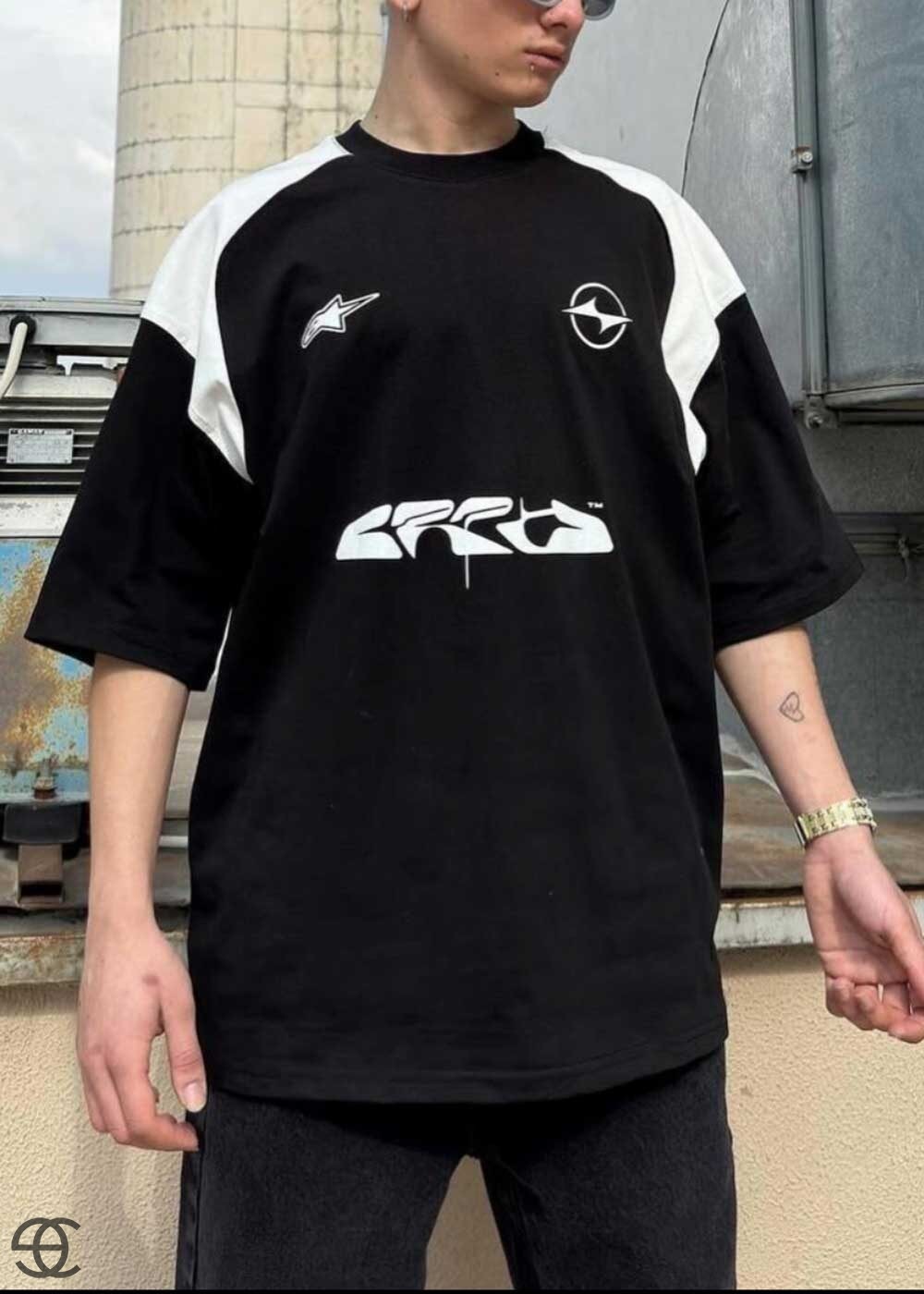 Oversized T-Shirt TM - Μαυρο